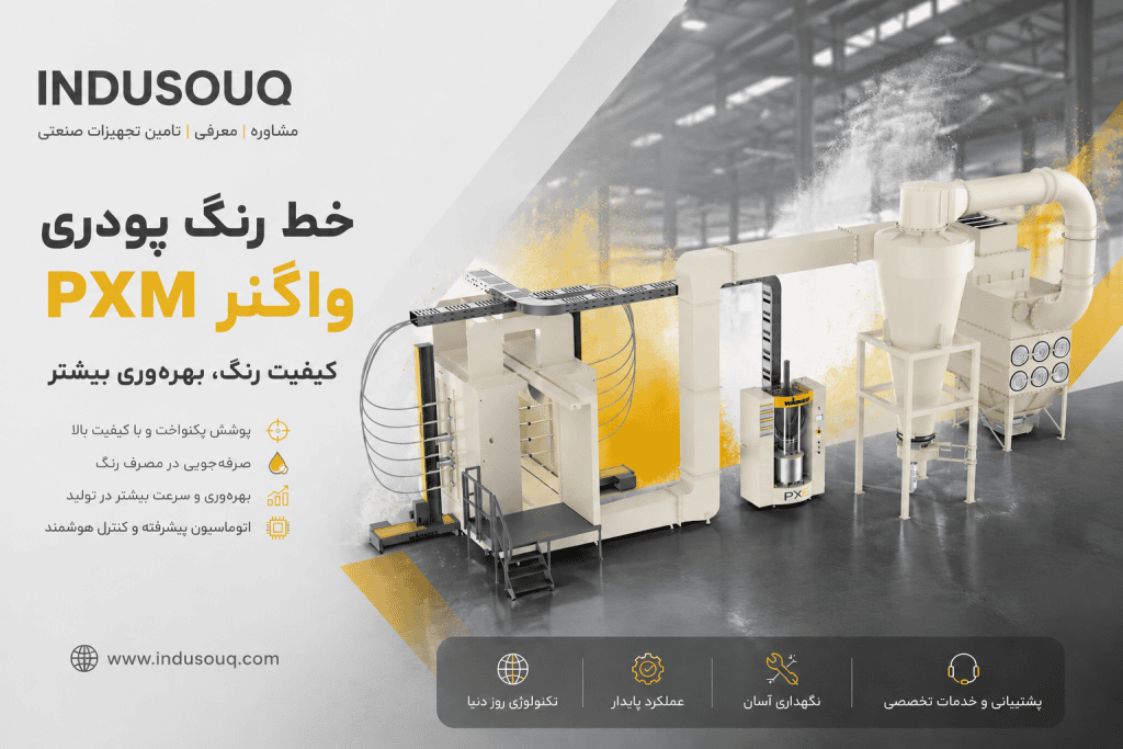 سیستمهای رنگ پودری اتوماتیک؛ چگونه کیفیت پوشش و بهرهوری تولید را افزایش دهیم؟